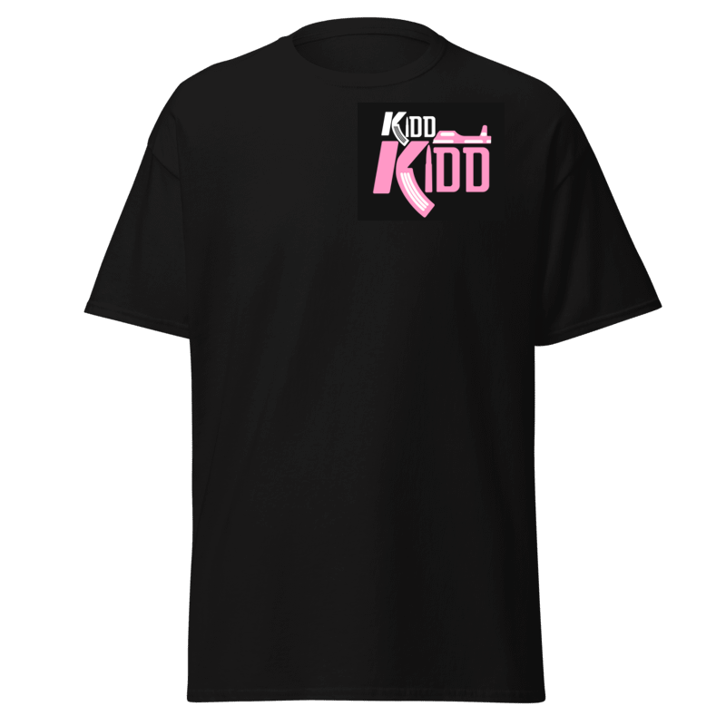 Kidd-Kidd-T-Shirt-Black-Pink front