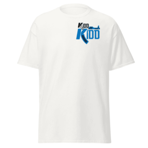 Kidd-Kidd-T-Shirt-White-Blue-Front