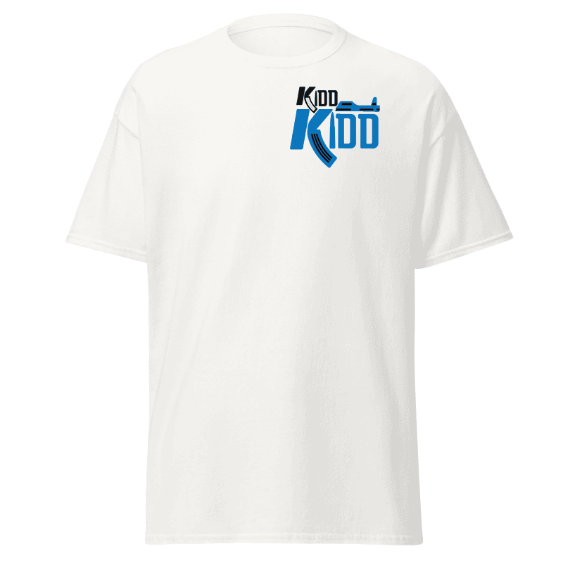 Kidd-Kidd-T-Shirt-White-Blue-Front