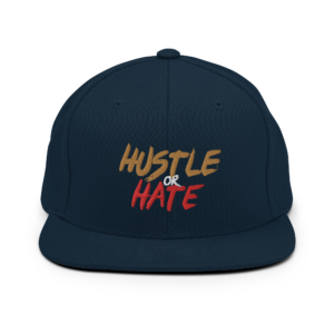 Hustle or Hate Snapback Navy