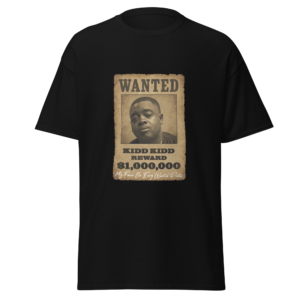 My Face On Every Wanted Poster Black