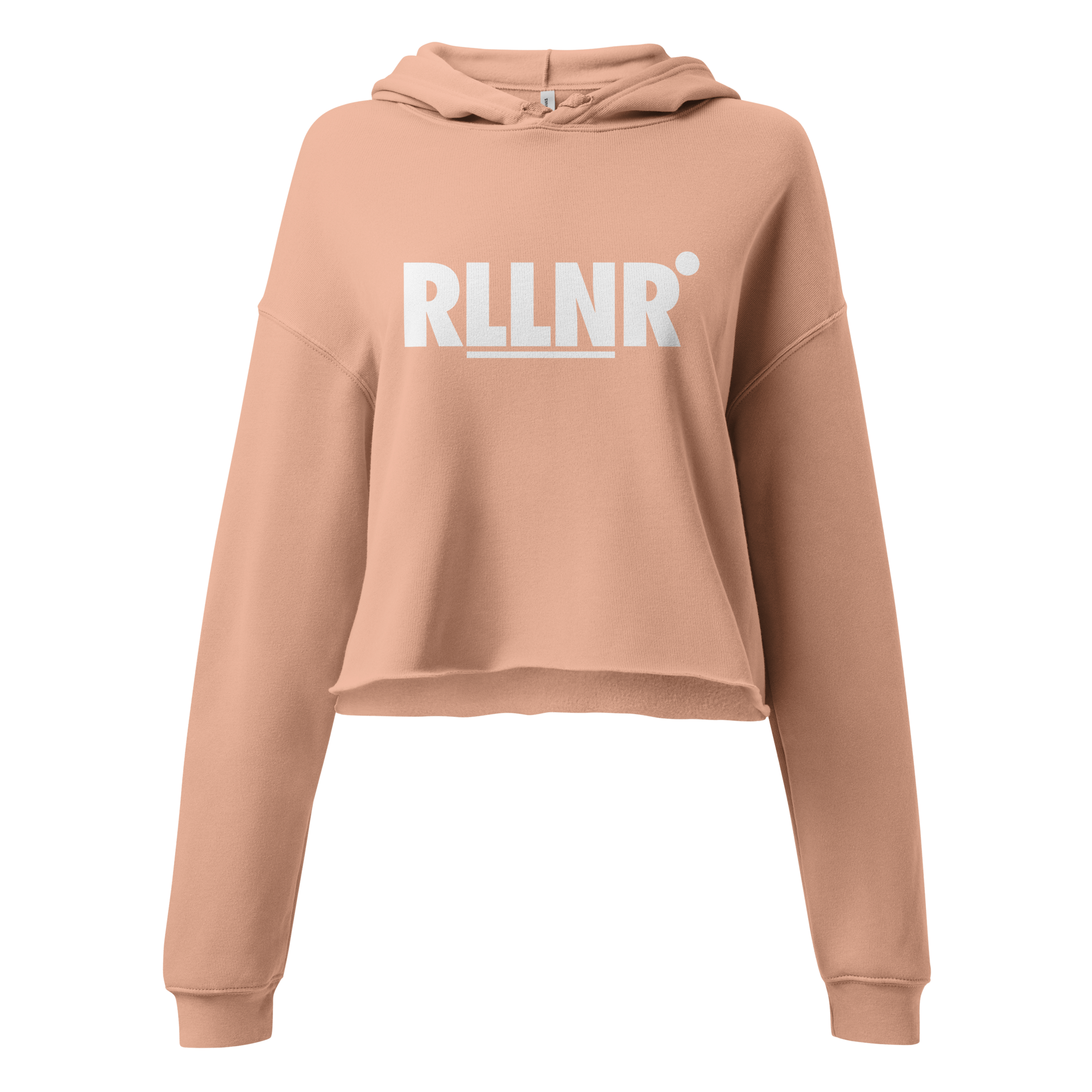 RLLNR Crop Hoodie Peach