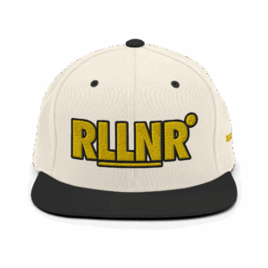 RLLNR Snapback White Black