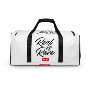 Real is Rare Duffle bag Left