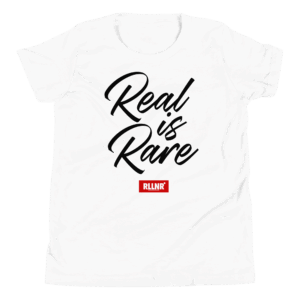 Real is Rare Kids T-Shirt White
