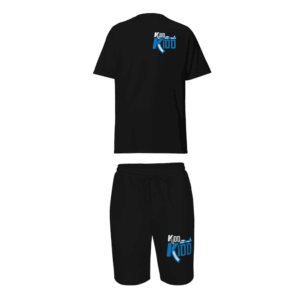 Kidd Kidd T-Shirt and Short Bundle - Black Blue